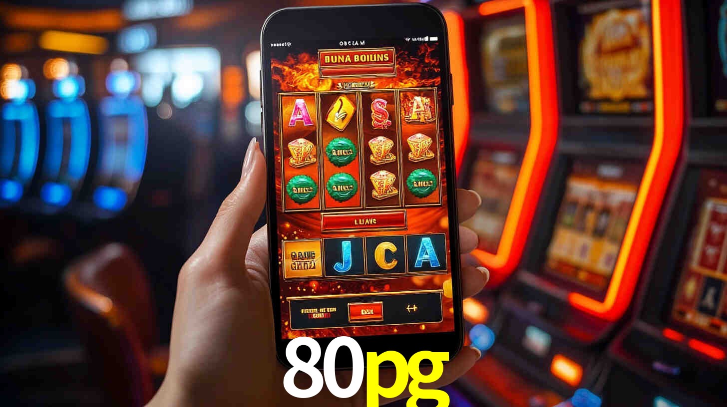 Sinta a adrenalina dos jogos de cassino com 80pg