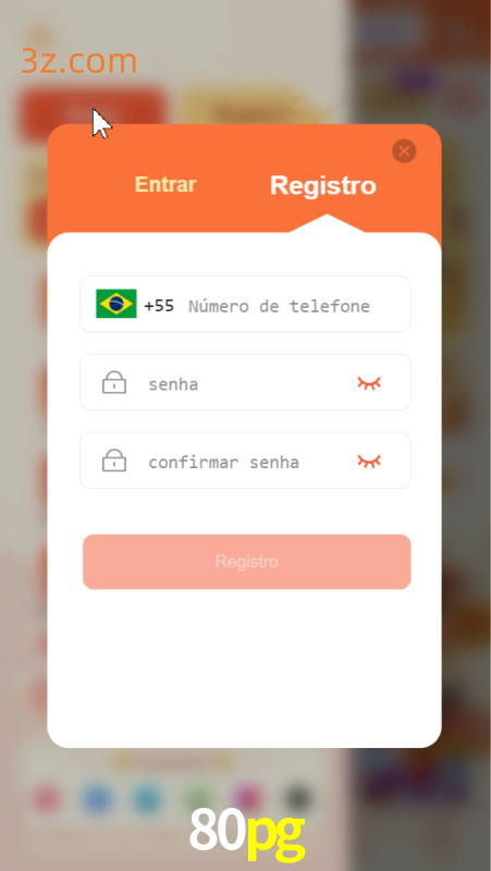 80pg Registro⭐️Entrar e Jogar⭐️80pg plataforma